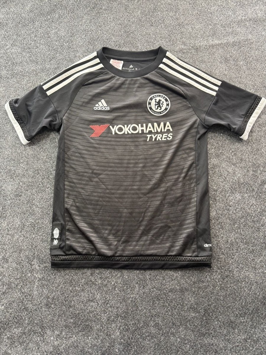 Adidas Chelsea FC 2016-17 Black Third Jersey Youth Size 11-12Y CFC