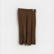 Vintage Liz Sport Floral Midi Maxi Skirt Preppy English Countryside Size 12