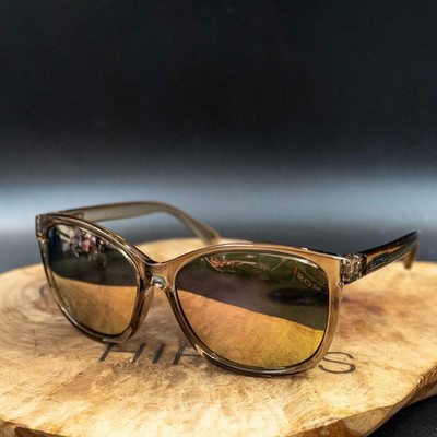 Suncloud Sashay Damen Sonnenbrille klar rauchfarbenes Gestell grüne polarisie...