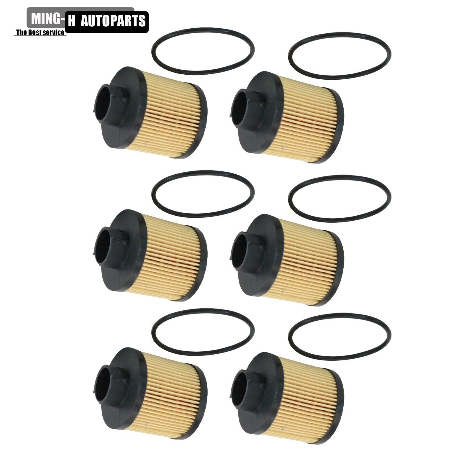 6X 07L115561C Oil Filter Fits 2004-2008 Lamborghini Gallardo USA