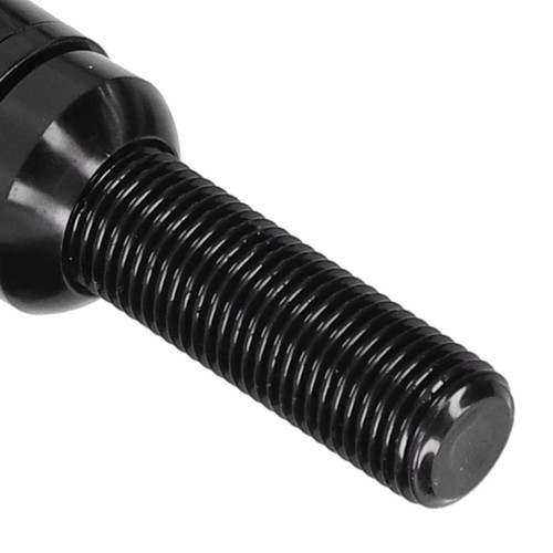 Ι Black 20pcs Steel Extended Lug Bolts M12x1.25 28mm Thread With Sleeve - Picture 6 of 12
