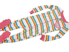 C7 !WOW! NWT 18-24M The Children's Place RAINBOW LOVE Sleeper Pajamas