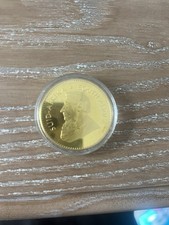 South African commemorative  Krugerrand Gold Plated 28g