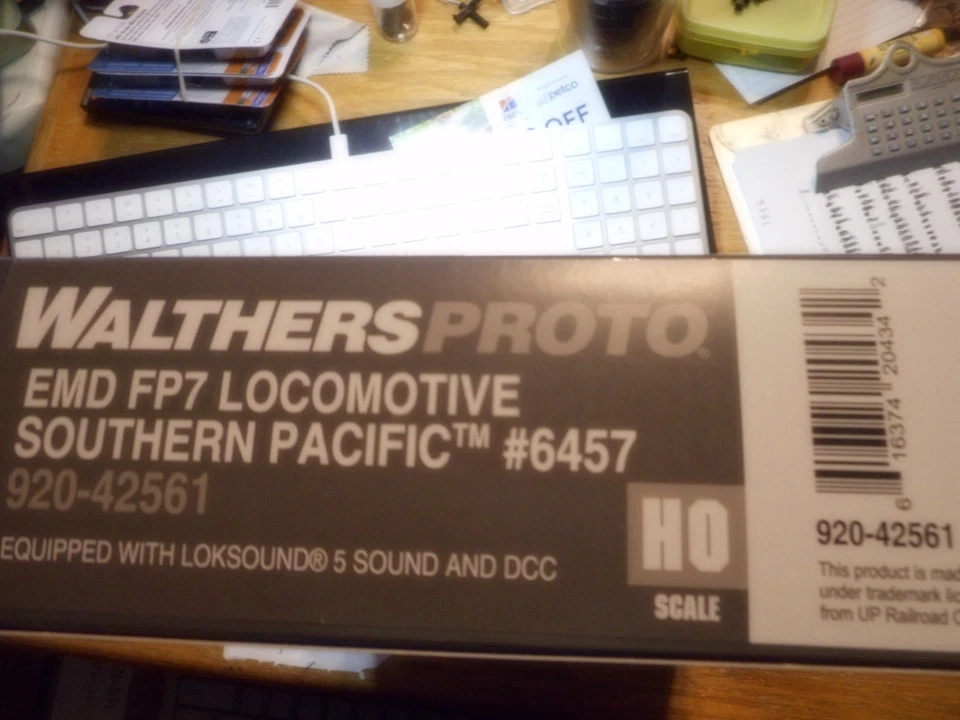 HO WALTHERSS EMD FP7 SOUTHERN PACIFIC 6457 DCC/SOUND - Image 3 of 3