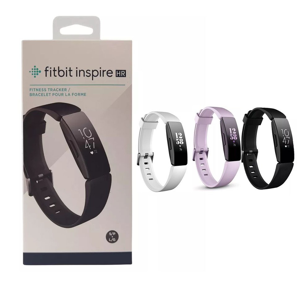 NEW Fitbit Inspire HR Activity Tracker & Heart Rate More Color Small+Large