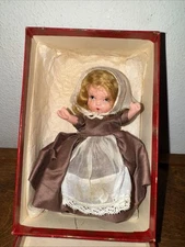 Early Jointed Judy Ann Storybook Doll Around The World Series #29 Belgian In Box
