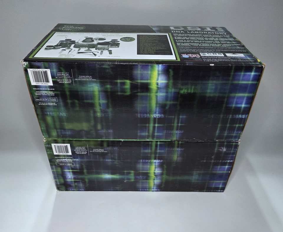 CSI: (2) Crime Scene Investigation DNA LABORATORY & FORENSIC LAB Sealed ...