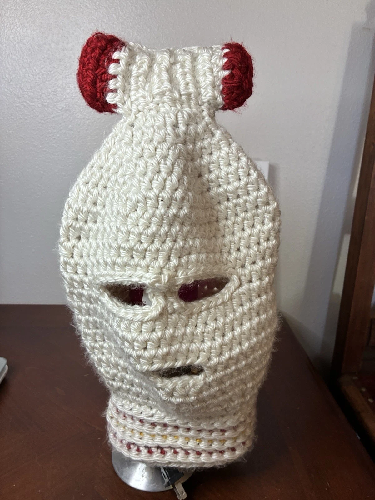 Crocheted Unisex Ski Mask - Three Hole
