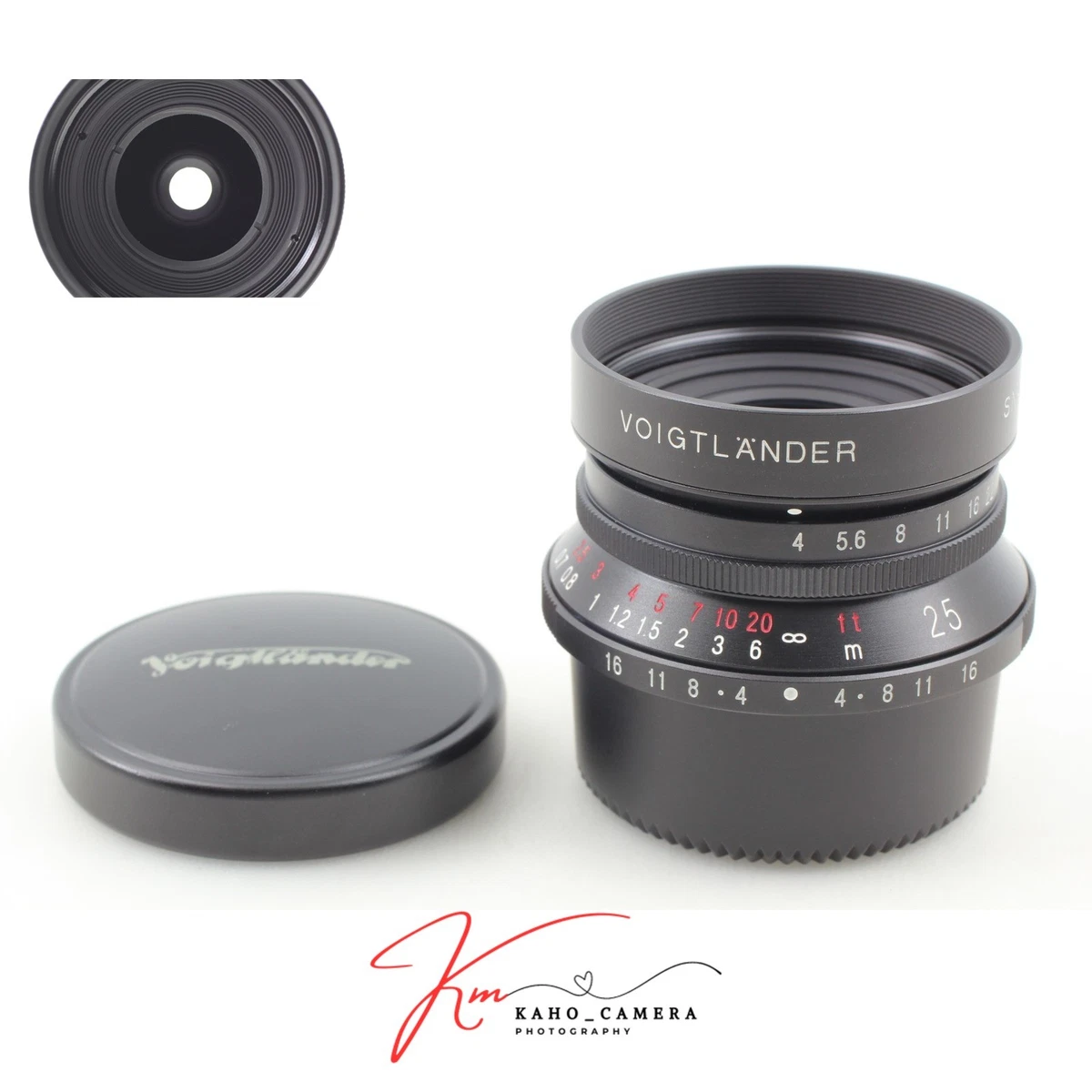 Voigtländer f/4 Camera Lenses 25mm Focal for sale | eBay