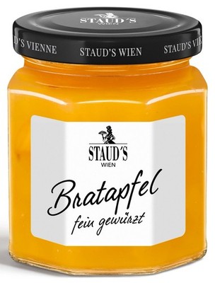 (27,96  /kg) Staud's Wien - die Limitierten - Bratapfel Fruchtaufstrich 250g