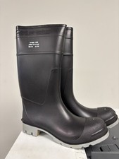 Steel Toe Boot 16” -Black/SIZE: 14- MADE IN USA🇺🇸