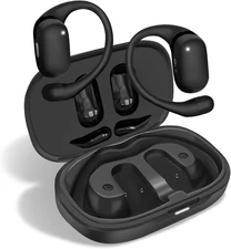 Open Ear Wireless Headphones Bluetooth 5.3 Sport Earbuds 20H Hi-Fi 14.2mm Driver