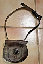 Leather Small Purse Or Possibles Bag With Belt/Strap