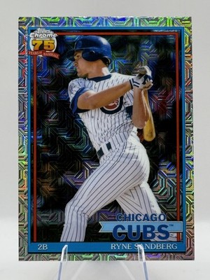 2026 Topps Ryne Sandberg 1991 35th Anniversary Chrome #91C-99 Cubs Silver pack