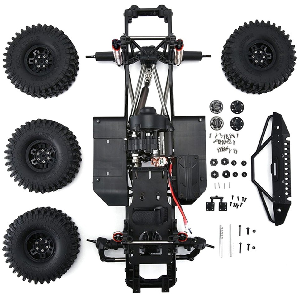 Rc Core Base Chassis Frame Wheelbase Mounted For 1/10 SCX10II 90046 RC Crawler Car ...