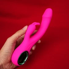 Rabbit Vibrator Sex Toys for Women Dildo G-spot Clit Dual Stimulus Massager NEW