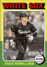 2024 Topps Heritage Zach Remillard #402 Chicago White Sox 3B