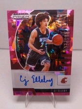2020 Panini Prizm Draft Picks CJ Elleby Pink Cracked Ice Prospect Auto Blazer BX