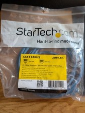 Startech 25' Cat 6 Snagless RJ-45 Male/Male Patch Cables1 N6PATCH25BL