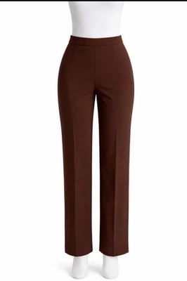 NWT Pursuits Ltd Brown Dress Pants Size 14 Women