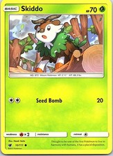 Skiddo 10/111 Common Crimson Invasion Pokemon Near Mint