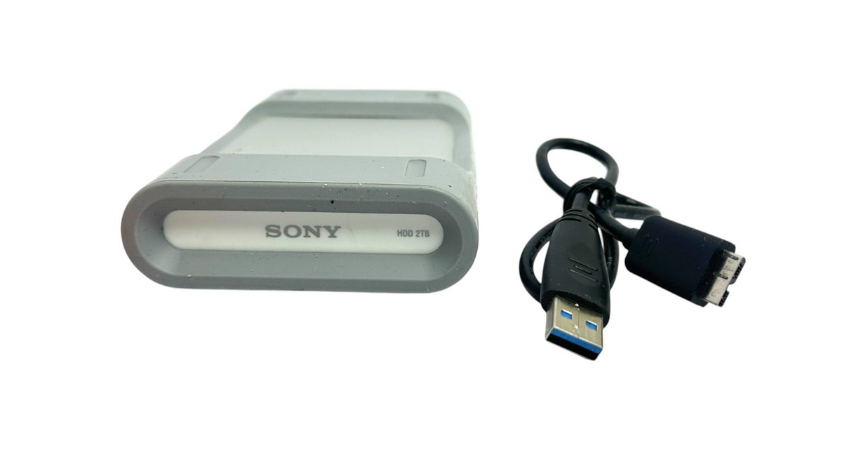 Sony PSZ-HB2T 2 TB External Hard Drive with USB 3