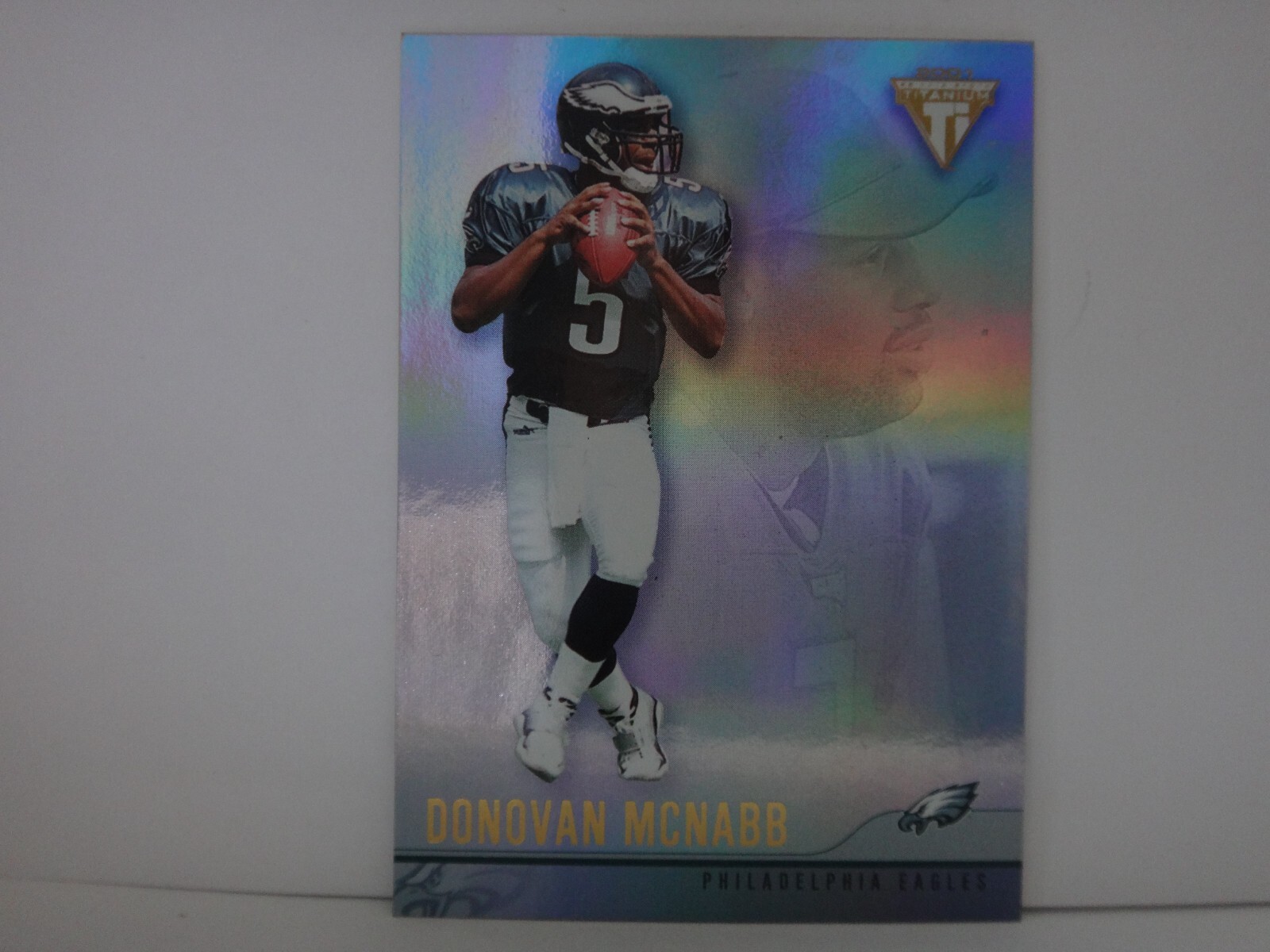 2001 Pacific Private Stock Titanium Donovan McNabb #101