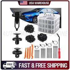 7/7/9mmPush-Type RetainerClips Rivets with Cable Straps&Fastener Removers