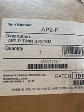 Scotsman AP2-P AquaPatrol 4.2 GPM Double Water Filtration  System