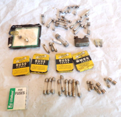 NOS Auto Truck Buss Fuses dome lights circuit breaker bulk lot