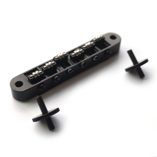 Roller Saddle Tune-O-Matic Bridge for Gibson Les Paul, Bigsby, SG, ES, Dot - Picture 13 of 16