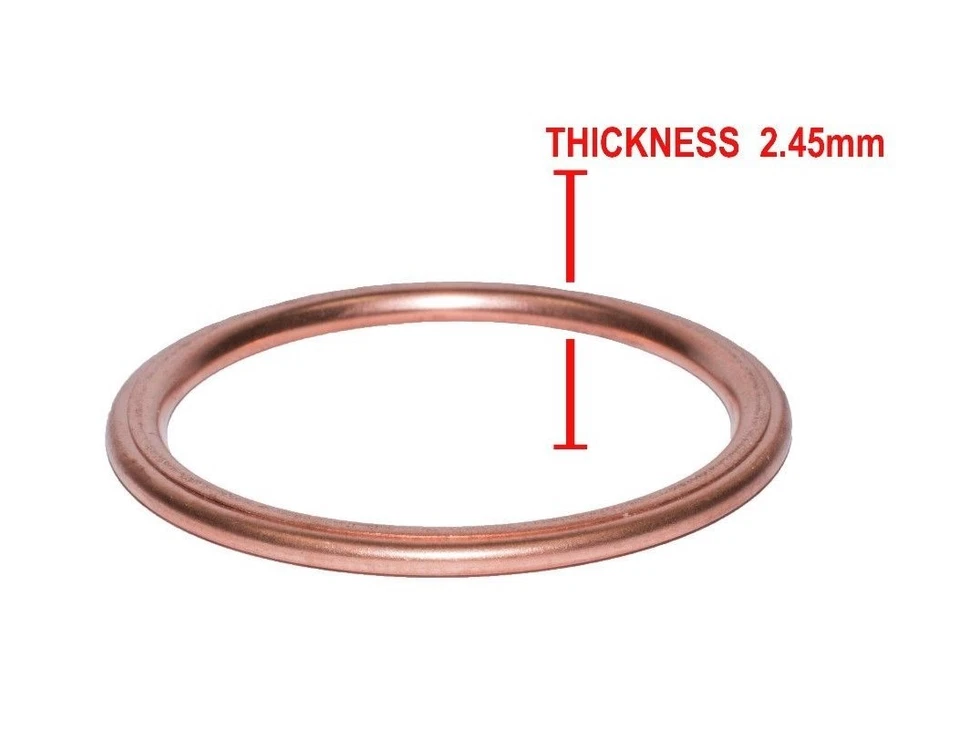 Junta silenciadora tubo escape Kawasaki nueva K&L Moto 0133-005 Foto 4 de 4