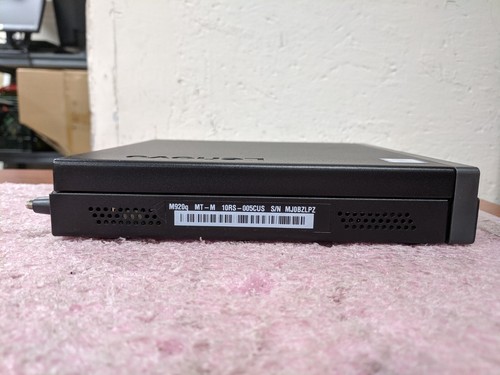 Lenovo ThinkCentre M920q i7-9700T 16GB RAM 512GB SSD 1TB HDD Win 11 w/PA | PC977 - Afbeelding 5 van 10