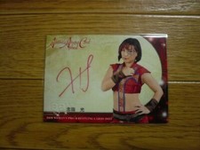 Hikaru Shida BBM 2023 Woman's Pro Wrestling Authentic Autographed Card Limited