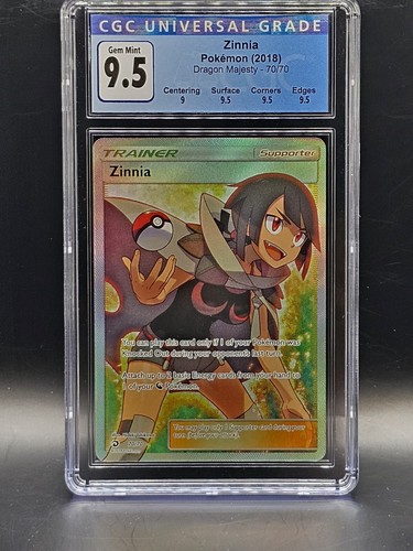 Zinnia graded CGC 9.5 for sale on eBay
