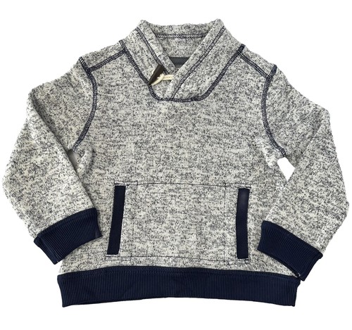Genuine Kids Oshkosh Boys Sweater White /Navy Size 5T Casual Formal