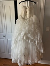 wedding gown large size 99 brand new