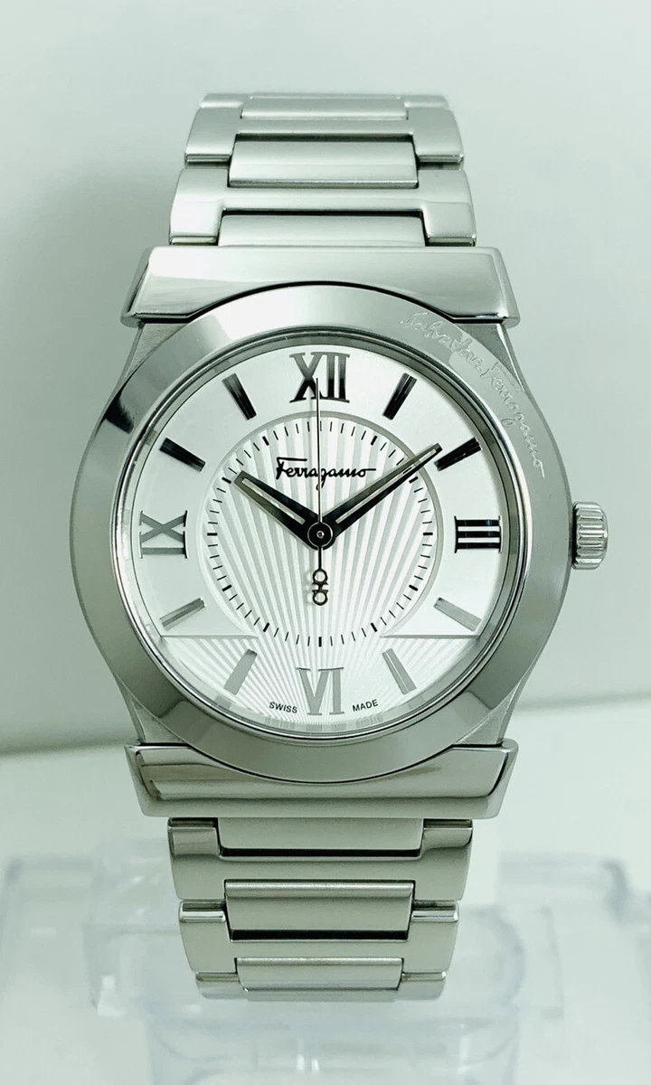 Ferragamo stainless top steel watch