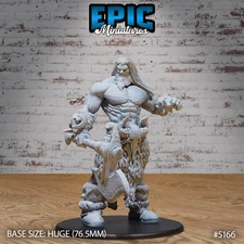 Jotun Frost Giant by Epic Miniatures | D&D | DnD | Print on Demand