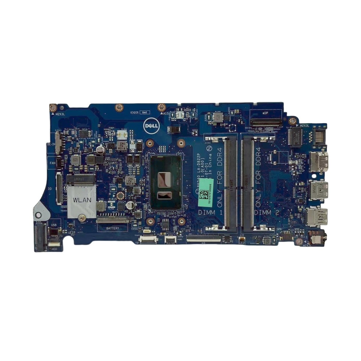 For Dell Inspiron 7460 7560 LA-D822P Motherboard 029PJX DDR4 With