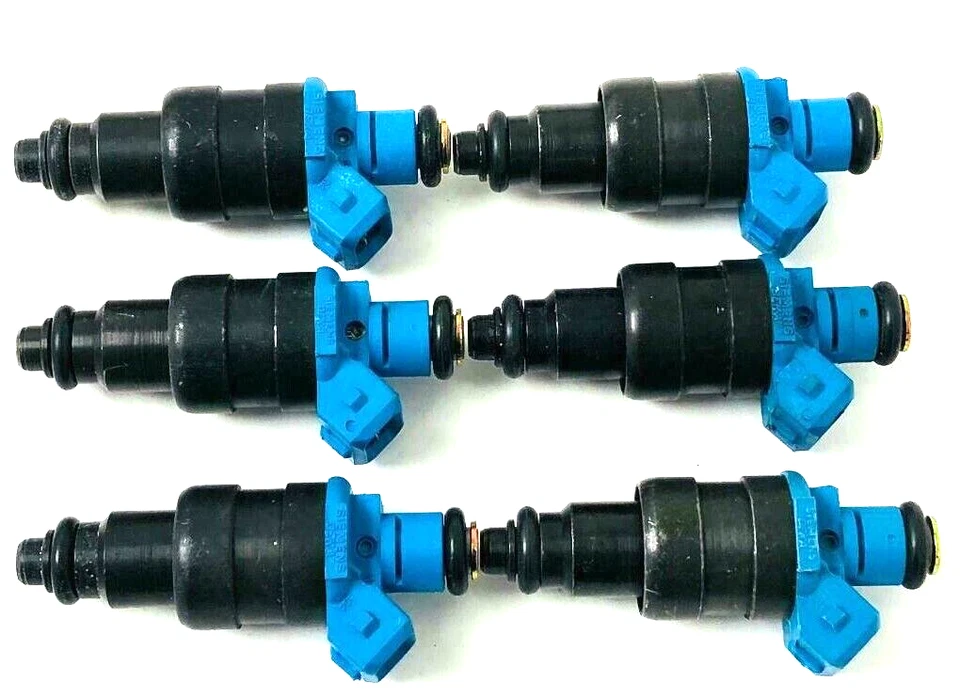 Juego de 6 inyectores de combustible OEM Mopar FJ269 NUEVOS hechos en EE. UU. envío gratuito Foto 2 de 2