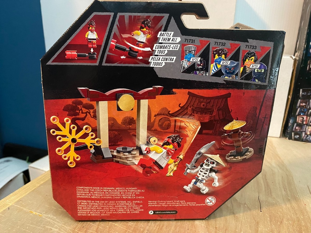 Lego Ninjago Epic Battle KAI Vs SKULKIN Set 71730 Sealed Retired