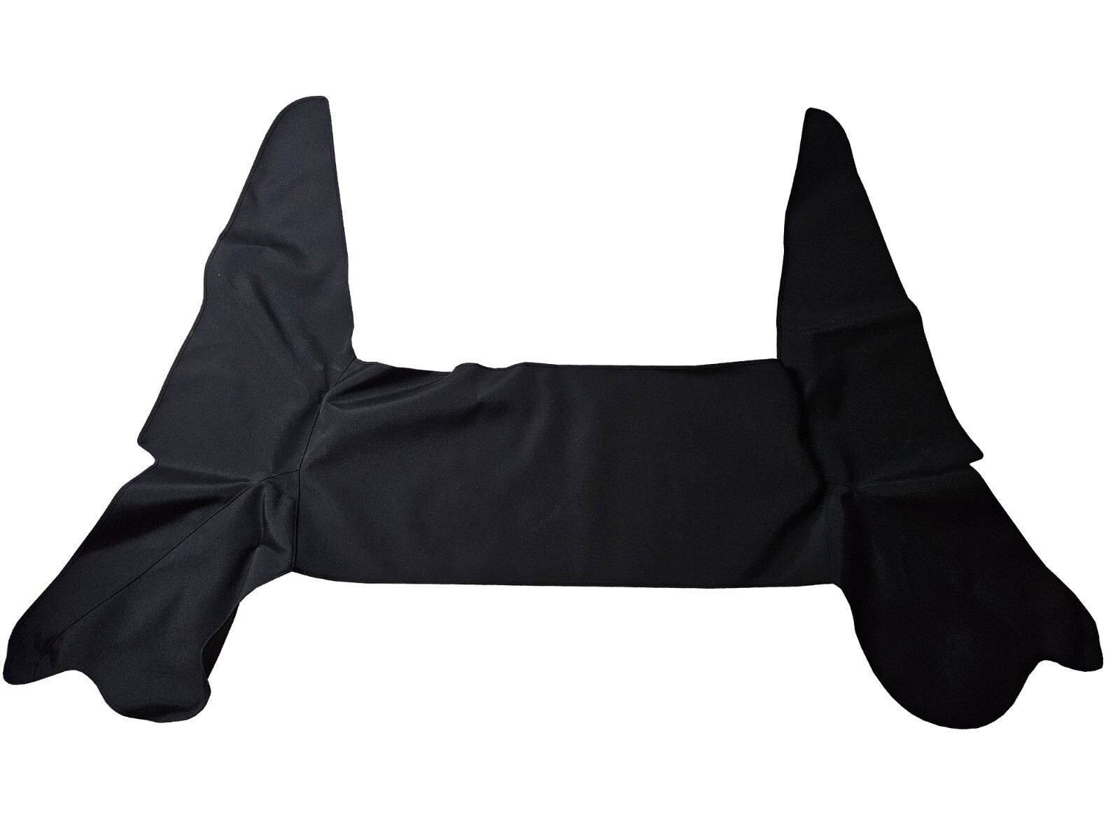 Fits: Ferrari Mondial 1984-94 Soft Top BOOT COVER made From Black Haartz German