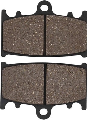 Cyleto Bremsbeläge Vorne Für Suzuki GSR600, GSXR600, GSF650, GSX650, GSF1250 – Halbmetallisch, 69,8x46,7x8 Mm, 1 Paar