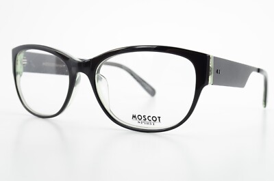 MOSCOT Spirit Brille Damen Rikki 53-17 140 Color Black Green Transluzent Acetat