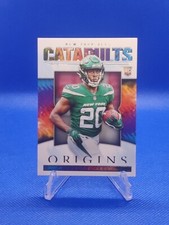 🔵 2022 Panini Origins BREECE HALL Catapults RC #CAT-29 New York Jets Rookie