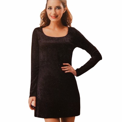 plain little black dress