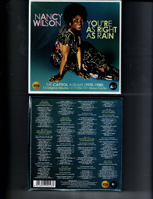 NANCY WILSON - YOU'RE RIGHT AS RAIN: CAPITOL ALBUMS 70-80 (7CD