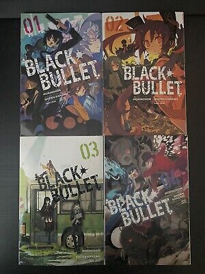 Black Bullet Manga Volume 1 And 2 (English) *Great Condition*