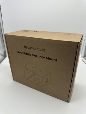 MAC STUDIO SECURITY MOUNT, BLACK Compulock New MSBKT01